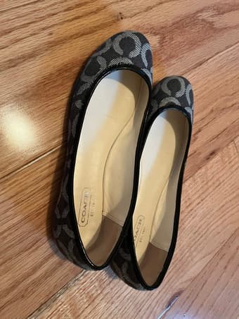 Coach ballet flats 1