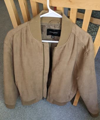 BR Suede bomber jacket 1