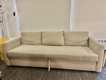 IKEA Friheten Sleeper Sofa in beige 3