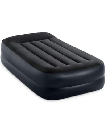 For sale: 32” monitor, Giant bike, and air mattress. 3