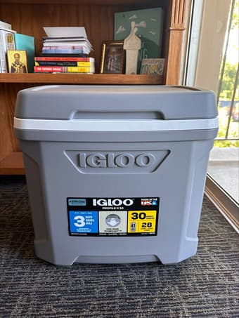 Igloo cooler 2