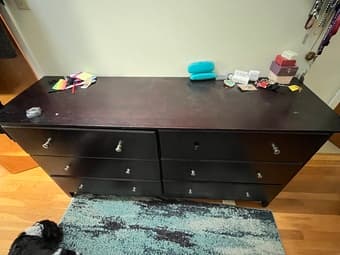 6 drawer long dresser 2