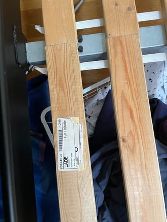 Full size metal bed frame 2