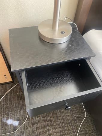 Small bedside table with drawer - perfect condition 2