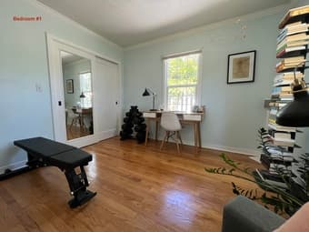 Rooms available (July 1-Aug. 15) in Menlo Park (Willows neighborhood) 1