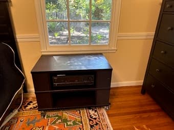 Modern rolling side table 1