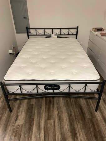 Beautyrest full mattress + 6-drawer dresser 1