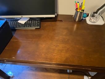 Desk with charging port 2