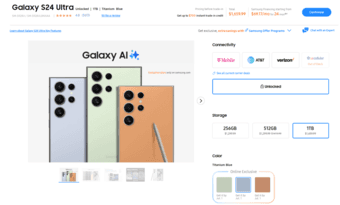 BrandNew samsung galaxy s24 ultra unlocked 1TB 1