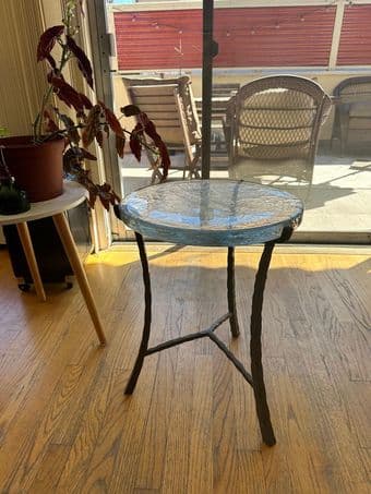 Drink table (Charleston Forge brand) 1