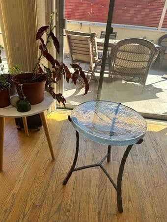 Drink table (Charleston Forge brand) 2