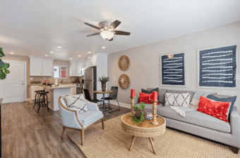 Single Bedroom at Pinebrook Luxury Apartments 2