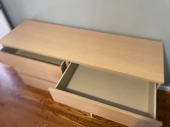 IKEA MALM six drawer 1