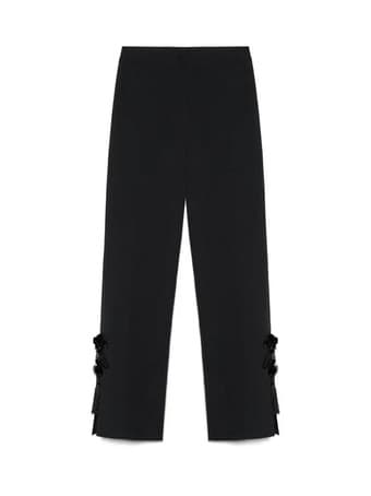 Sister Jane - DREAM Wild Rose Embellished Trousers - XS - Black 2