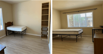 3 rooms available in 3 bed 2 bath house in East Palo Alto 1