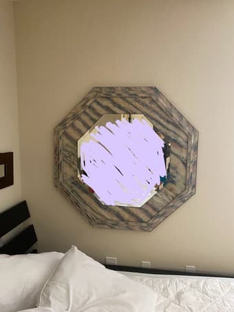 Queen Bed (frame/headboard, bed slats, and mattress) 3