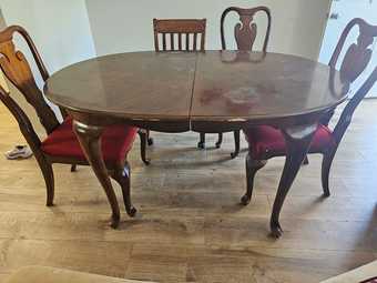 Dining table with chairs 3