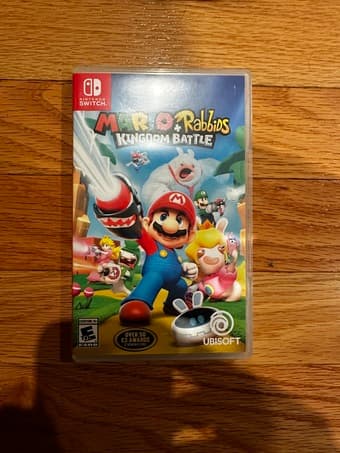 Nintendo Switch Games (Mario Rabbids and Rayman) 1