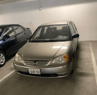 2003 Beige Honda Civic for sale 1