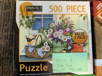 Three 500 piece puzzles 3