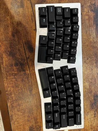 Like-new limited edition mechanical keyboard with aluminum base! 1