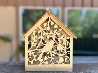 blue bird house 1