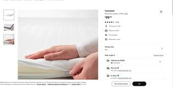 Mattress topper, full size 2