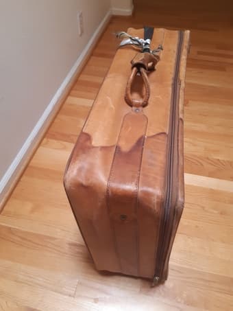 Vintage Hartmann suitcase 1