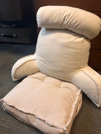 READING BED REST PILLOW 2