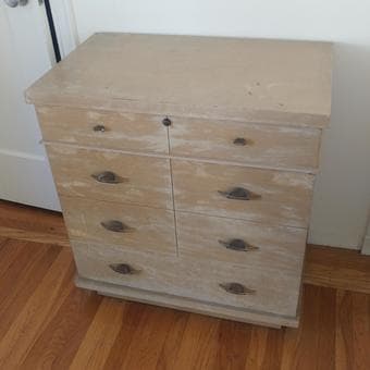 Free wooden storage with drawer 1