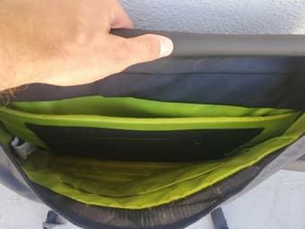 Timbuk2 black water-proof messenger bag (large) 2