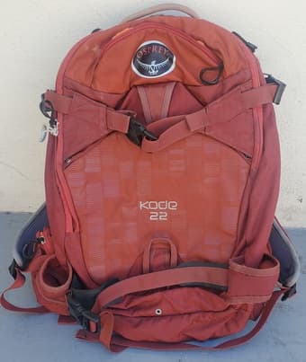 Osprey skiing bag 1