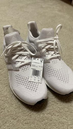 (New) Adidas Ultra Boost 1.0 Triple Whie Size 11 1