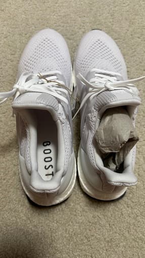 (New) Adidas Ultra Boost 1.0 Triple Whie Size 11 2