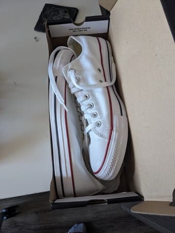 (New) Converse All-Star White Men's 9.5/Women's 11.5 1