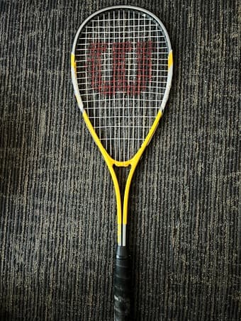 Wilson squash racket 1