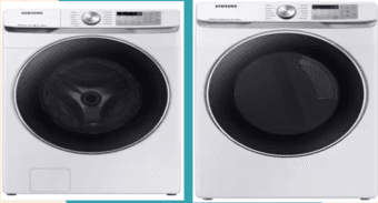 High-Efficiency Washing Machine + Electric Dryer 1