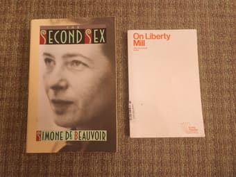 Books (learn Korean, Second Sex, On Liberty Mill) 2
