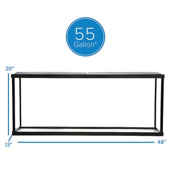 55 Gallon Aquatic Tank with Lid 1