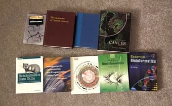 Books (Bioinformatics, Cancer, and miscellaneous) 1