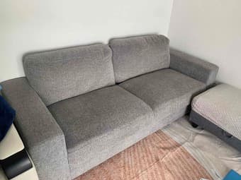 [Moving Sale] Extendable Dinning Table, 2 seater couch, Queen Mattress 3