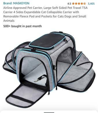 New Pet Carrier 1