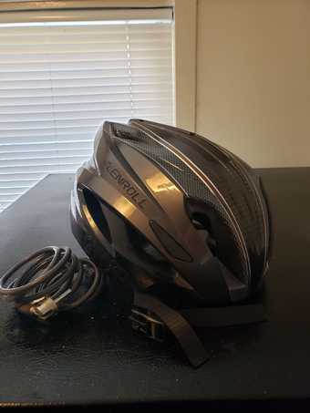 Bike helmet and lock 1