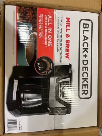 Brand new black and decker coffee machine 1