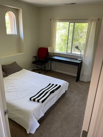 Private Room and Bathroom in Downtown Palo Alto Home - Avail 22 Aug 24 2