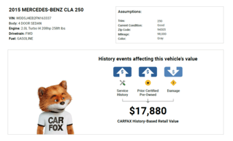 2015 Mercedes Benz CLA250 4