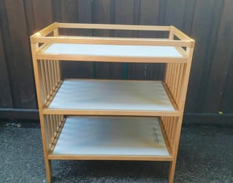 Three-Tier Wooden Shelf 1