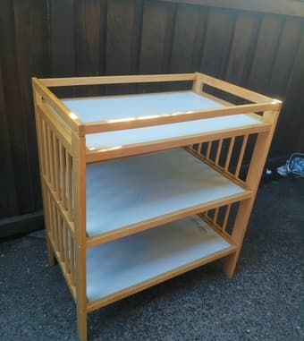 Three-Tier Wooden Shelf 2