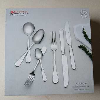 56pc Stainless Steel Cutlery set 1