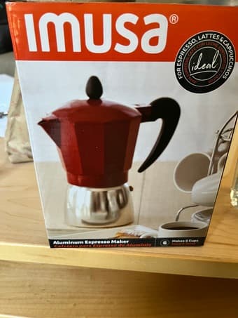 6 cup imusa aluminum espresso maker 1
